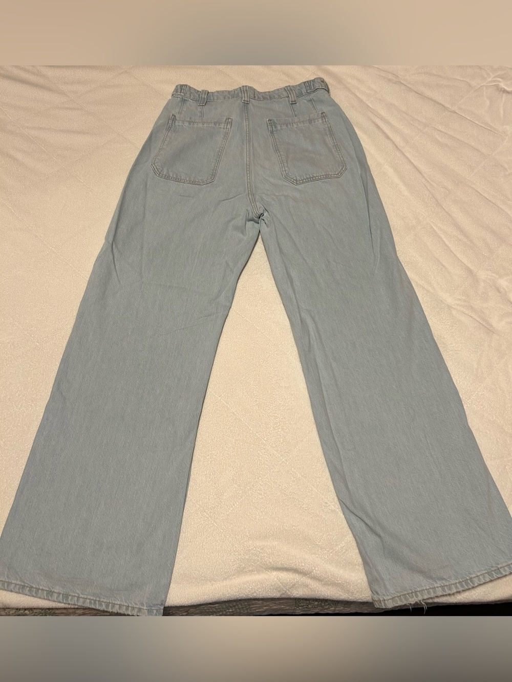We the Free Palmer Cuffed Jeans in Daydream Blue - Picture 5 of 8